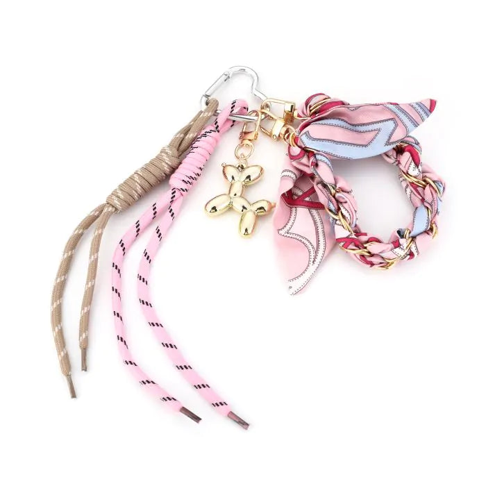 gold balloon dog charm