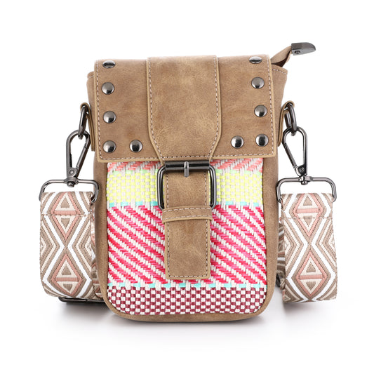Crossbag Fushia Mix