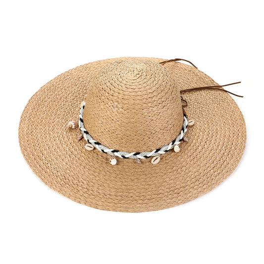Beige Cowboy Hoed Shell