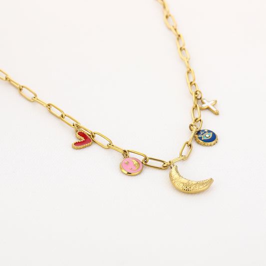 Bedels ketting maan