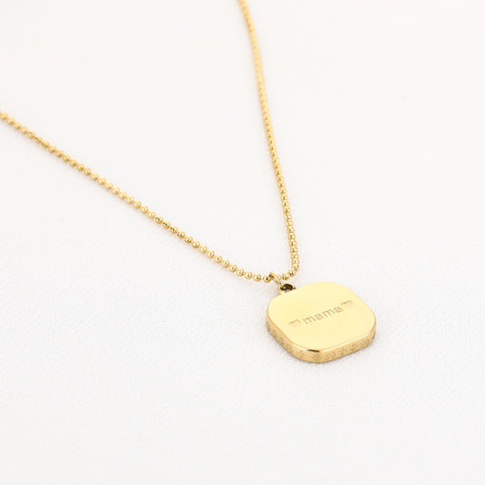 Love Mom<3 Silver Gold