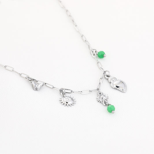 Schell bedel ketting Silver