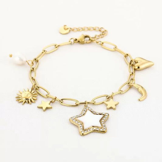 Bedels armband - stars