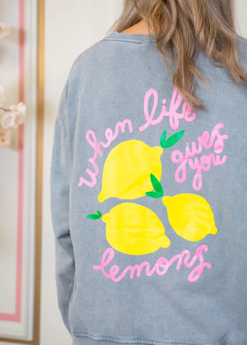 sweater citroen grijs