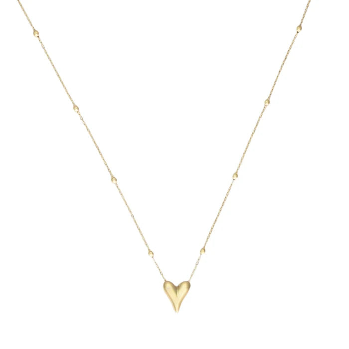 Heart Necklese Sateliet