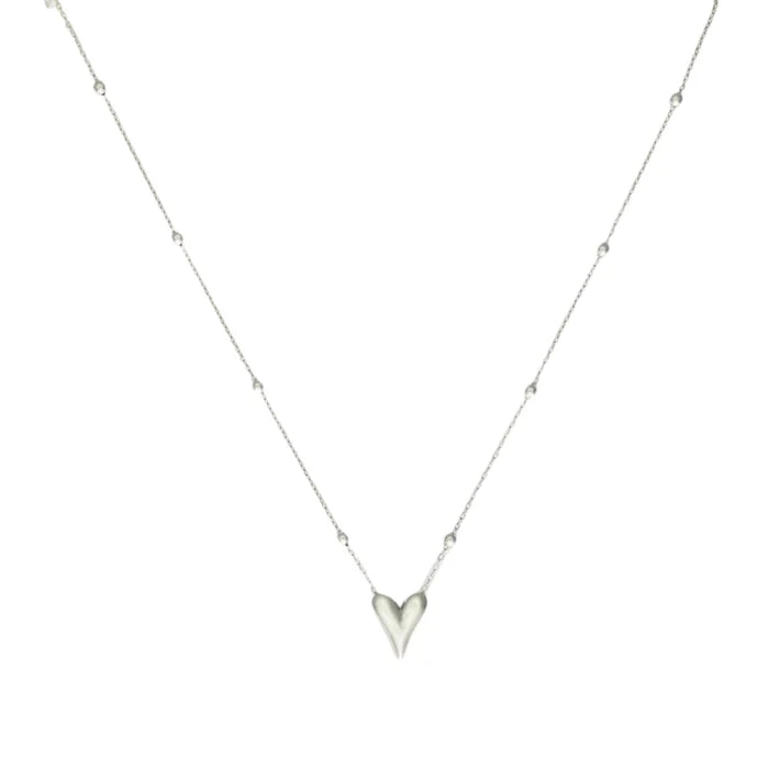 Heart Necklese Sateliet